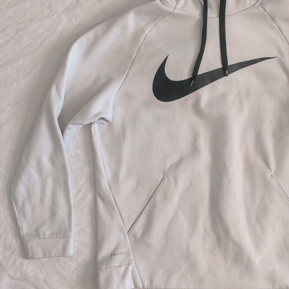 White Nike hoodie mens